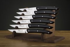 Набір з 6 ножів Thiers з чорною ручкою 2.90.001.90