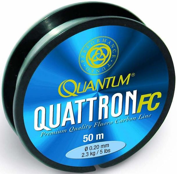 Леска флюорокарбон Quattron FC, 2660035