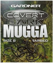Gardner Covert Dark Mugga hooks barbed DMH10