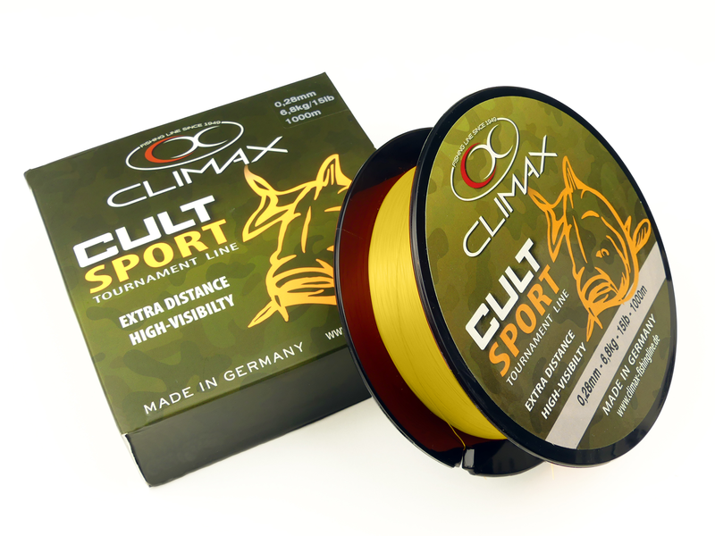 Волосінь Climax Cult Carp Sport Yellow 11000-030