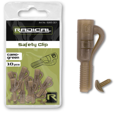 Безпечна кліпса Radical Safety Clip camo-green 10шт 6265001
