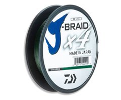 Daiwa J-Braid X4E Dark Green 12741-133