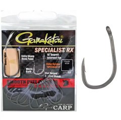 Крючки карповые Gamakatsu G-Carp Specialist RX 185033 008