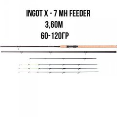 Вудилище фідерне INGOT X-7 MH FEEDER, BratFishing 10/06-019-