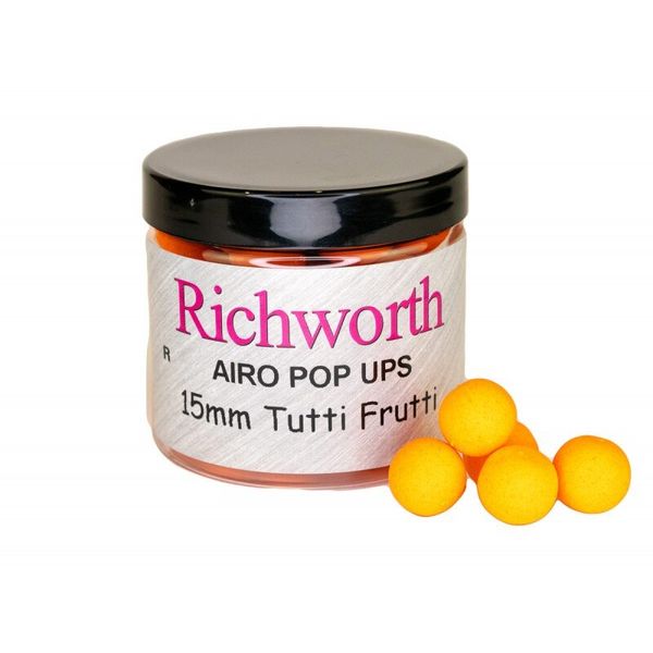 Бойли плаваючі Richworth Tutti Frutti Orig. Pop Ups, 200ml RW15TFP