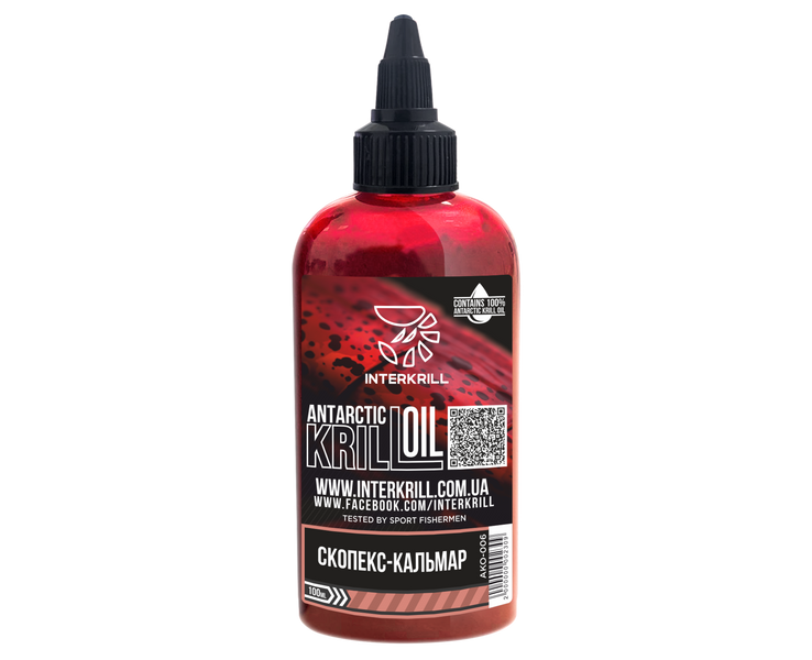 Крилевое масло Interkrill KRILL OIL Скопекс-Кальмар 100мл AKО-006