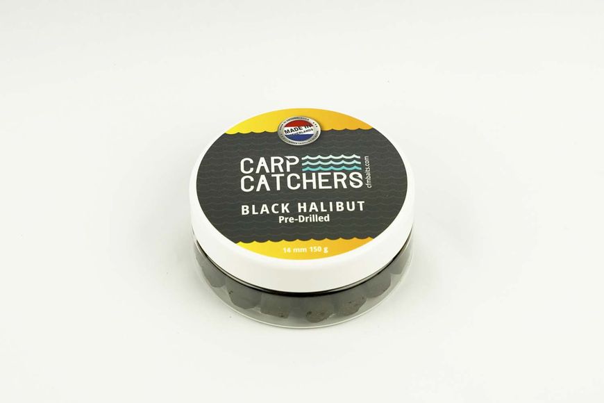 Пеллетс Carp Catchers«Black Halibut Hook Pre-Drilled» 150гр bhh14150