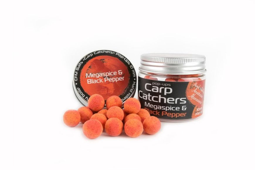 Бойл pop-up Carp Catchers «Megaspice &B.Pepper» 10mm pmb10