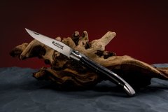 Нож со складным лезвием Laguiole essential 12см, ручной работы, рог буйвола L12FPPCN