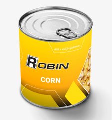 Кукуруза ROBIN "Натурал" 900 ml. ж/б 21086