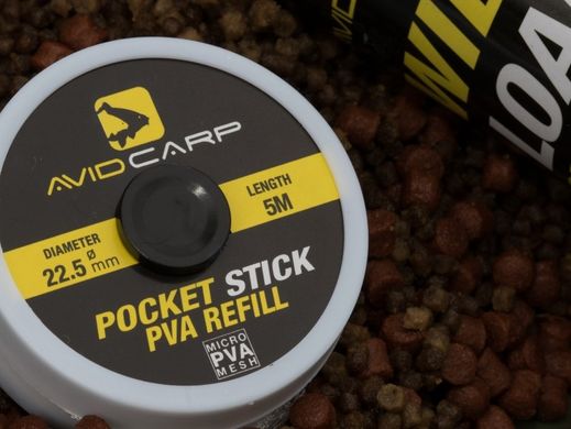 Сітка PVA AVID - POCKET STICK REFILL 5m AVPVA/PSR