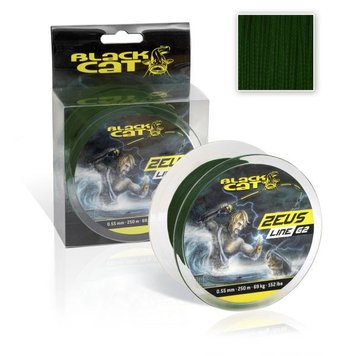 Шнур для сома Black Cat Zeus Line G2 Green 2356055