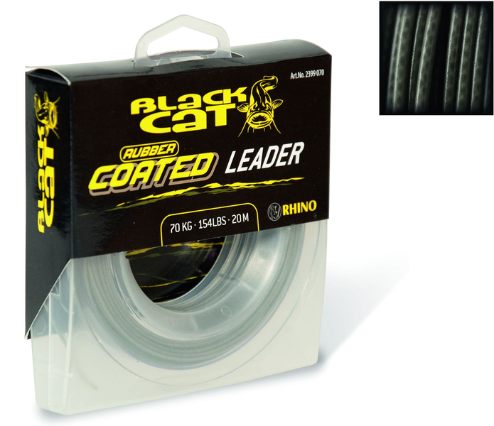 Лідер Black Cat Rubber coated Leader 20m 2399100