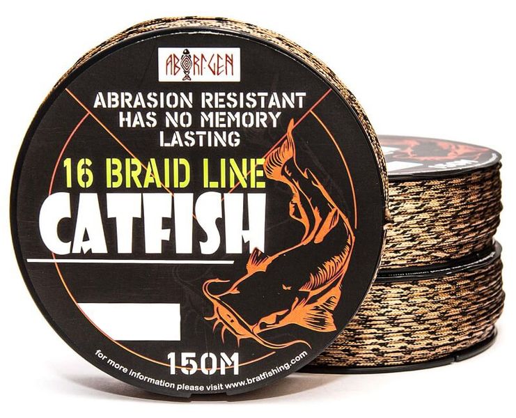 Шнур BratFishing Aborigen Catfish 16 BraidLine 150m 3003001080