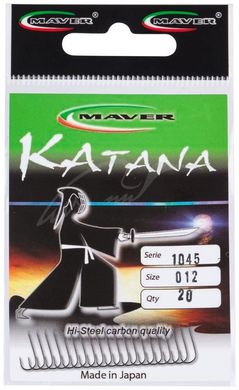 Крючки Maver Katana (20шт) 1045 черный 1045/16