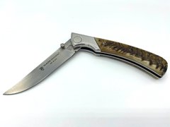 Охотничий складной нож EOK ручка из бараний рог 1.15.140.37