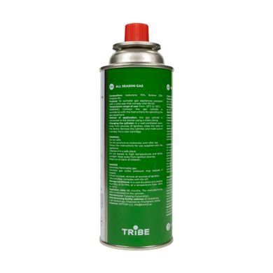 Картридж газовий Tribe цанговий 220 г T-HF-0006