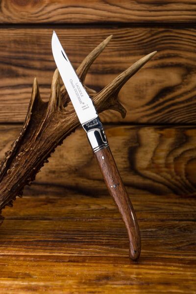 Laguiole классический карманный нож 4"3/4, ручка (vallernia - розовое дерево), 1.60.140.48MI