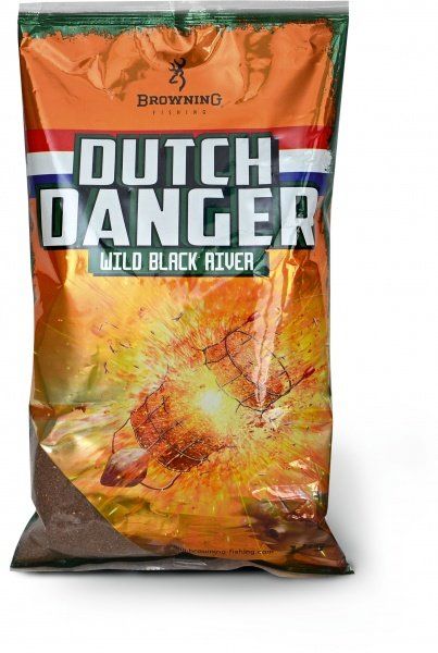 Прикормка 1kg Dutch Danger Wild Black River Browning 3970072