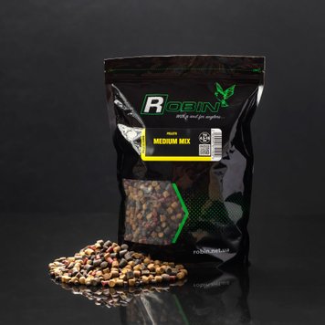 Пелетс Robin MEDIUM-MIX 4.5-10.0mm 1kg 28357