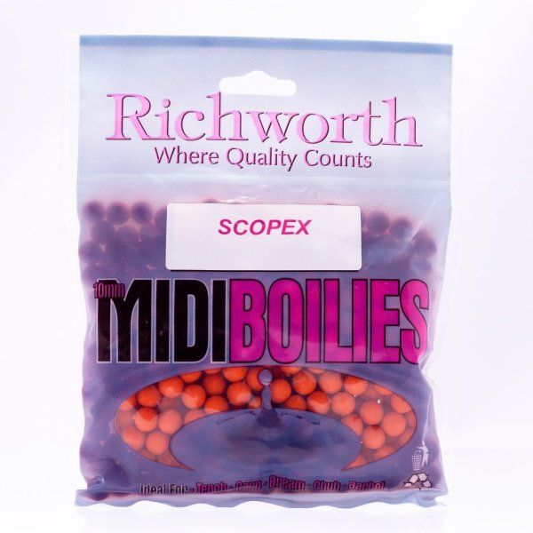 Бойлы Richworth Midi Boilies SCOPEX Handy Packs,10mm, 225g 03-12