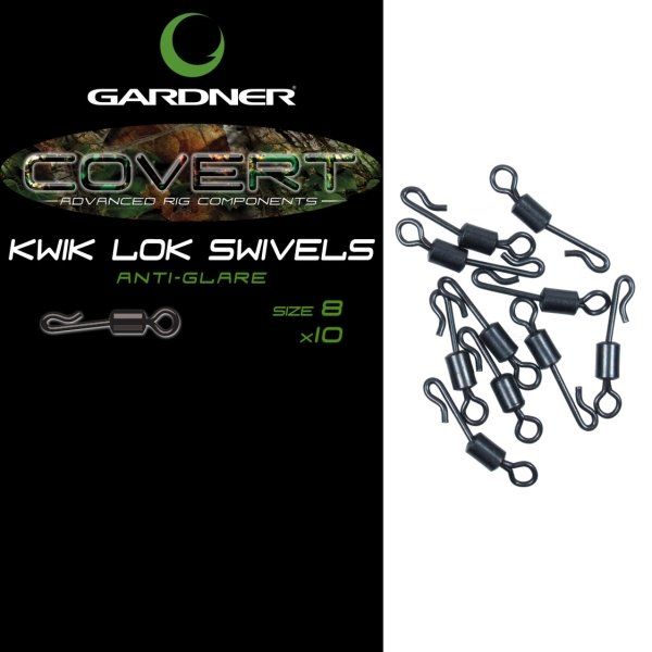Вертлюг Gardner Cover "Kwik-lok swivels"№8 QLS8