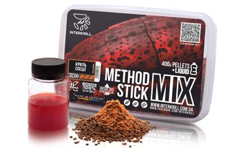 Пеллетс Interkrill Method/Stick Mix 400 г PLS-004