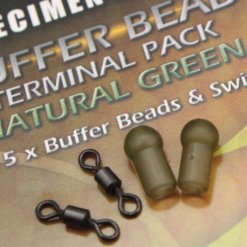 Набор TARGET MIXED PACK SIZE 12 SWIVELS AND MINI BUFFER BEADS NATURAL (5шт) TMP2NB