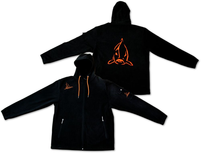 Кофта Fleece Jacket black, Quantum 8990002