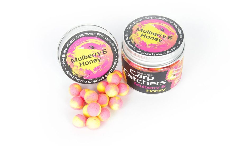 Бойлы pop-up Carp Catchers «Mulberry & Honey» 10mm pmh10