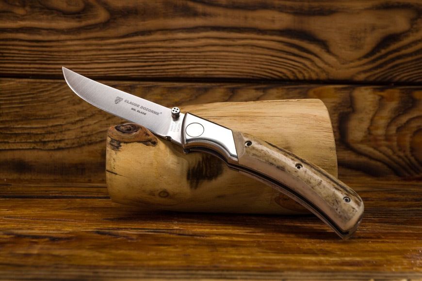 Охотничий складной нож EOK ручка из рога оленя 1.15.140.79
