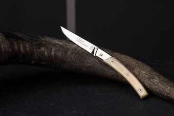 Thiers кишеньковий ніж Секретна ручка, світлий ріг 1.90.098.63