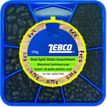 6000904 Набор грузил Oval Split Shot Assortment 170g 6000904