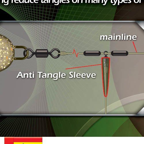 Конічна трубка TARGET ANTI-TANGLE SLEEVES NATURAL TATSNB