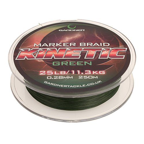 Шнур Gardner KINETIC MARKER BRAID, 25lb, 11,3кг, 0,28 мм, 250 м (XKMB) XKMB