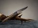 Карманный нож Laguiole 4 "3/4 дамасское лезвие ручка из березовой древесины 2 матовых валика