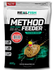 Принада Real Fish Method Фруктовий Мікс 800г RFGMFM-01