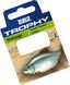 Готовые поводки №12 Trophy Hooks to Nylon Roach 0,15mm.70см. (10шт)