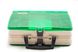 Ящик двухсторонний Bratfishing, зеленый, 22 секции (320×210×110 мм)