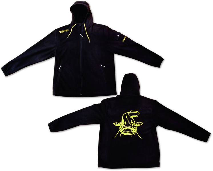 Реглан Black Cat Fleece Jacket black/yellow 8992003