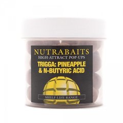 Бойли плаваючі Trigga Pineapple N-Butyric Nutrabaits NU792