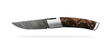 Ніж зі складним лезом Le Thiers Gentleman Damascus Walnut T9NODI