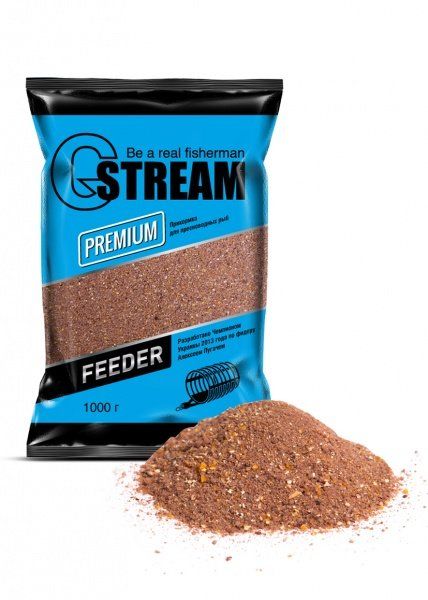 Прикормка G.STREAM PREMIUM FEEDER, 1 кг 109397