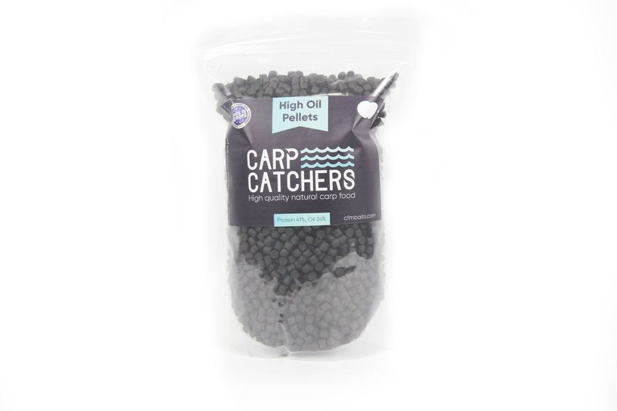 Пеллетс Carp Catchers «High Oil Pellets» 6mm, 1kg hocc6