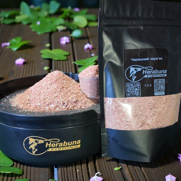 Тесто Herabuna Красный червь 150g H000673