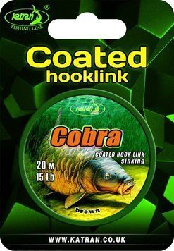 Поводочний матеріал Katran COBRA в оболонці, 15Lb, 20m 4262389020840