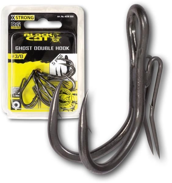 Двойник Black Cat Ghost Double Hook DG 4558400