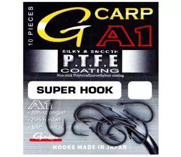 Гачки коропові Gamakatsu A1 G-Carp Super 147176 008