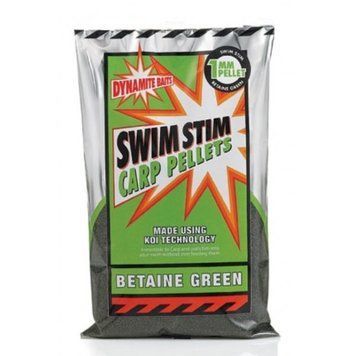 Пеллетс Dynamite Swim Stim Betaine Green Pellets 8mm, 0,9кг DY102
