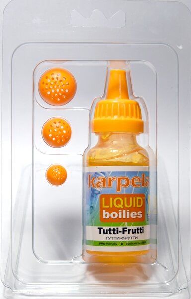 Набор. Liquid "Tutti-frutti засахаренные фрукты"+конт. оранжевые маленькие отверстия, 10-14-18 мм НТФ